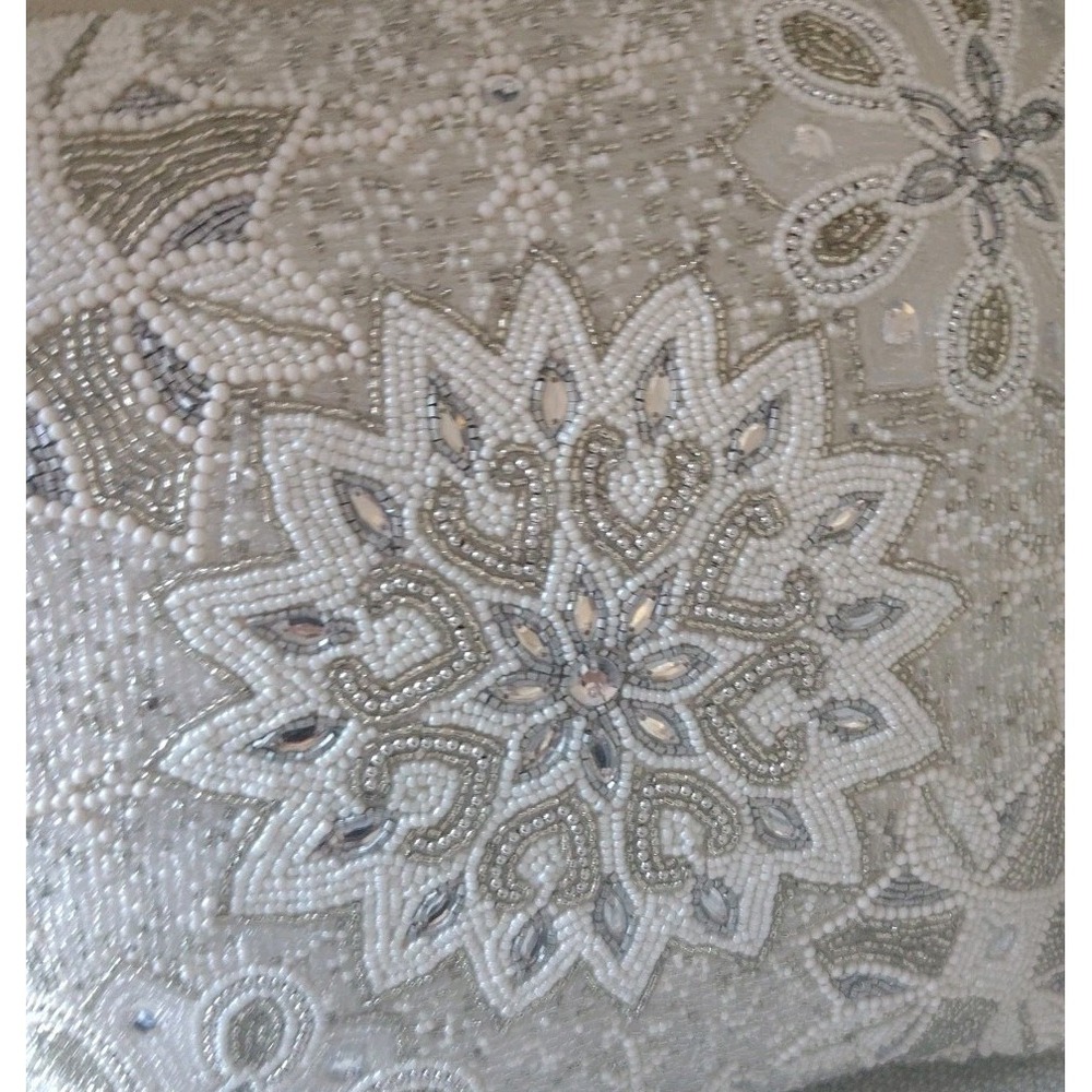 pier one imports Beaded pillow - Picture 8 of 13